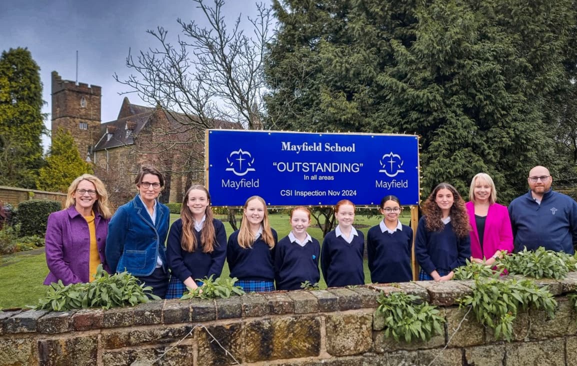 Mayfield School achieves 'Outstanding' rating